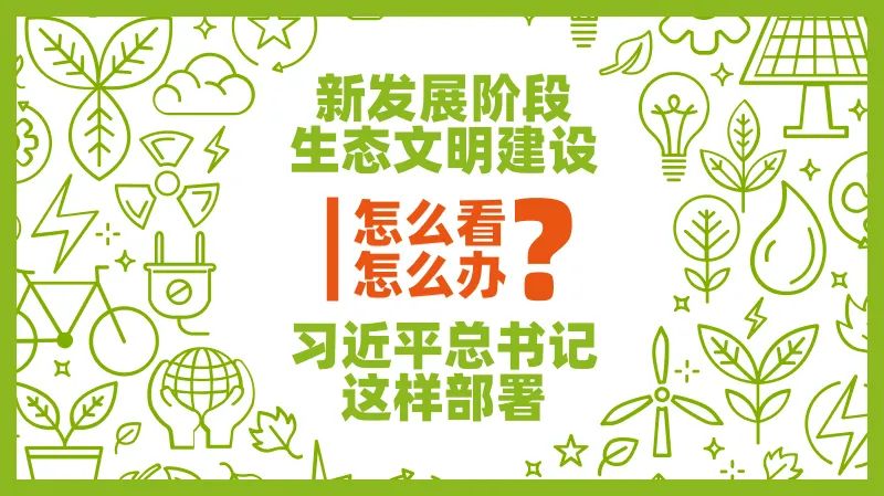 新发展阶段生态文明建设怎么看、怎么干？习近平总书记这样部署